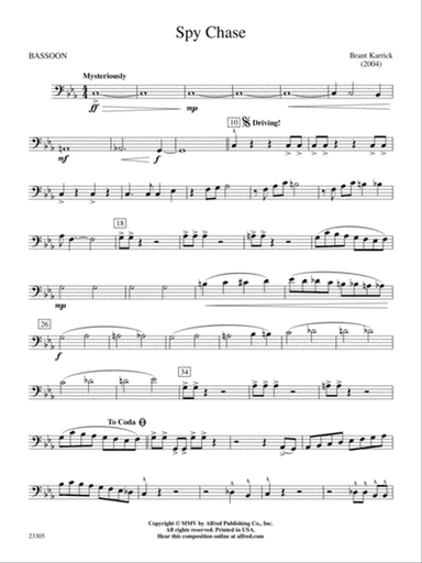 Spy Chase: Bassoon