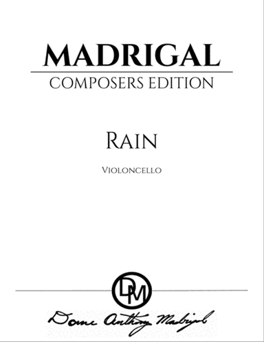 Rain - Violoncello