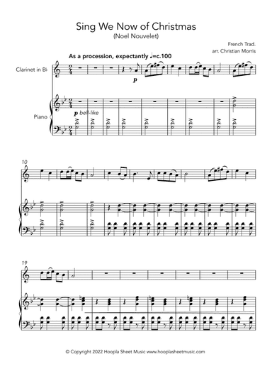Sing We Now of Christmas (Noël Nouvelet)