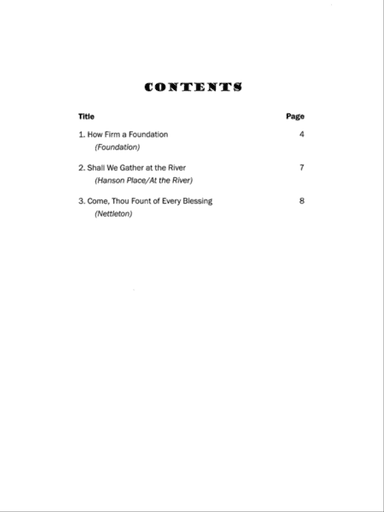 American Folk Hymn Suite