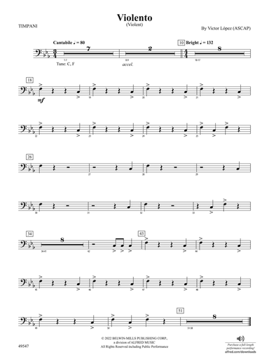 Violento: Timpani