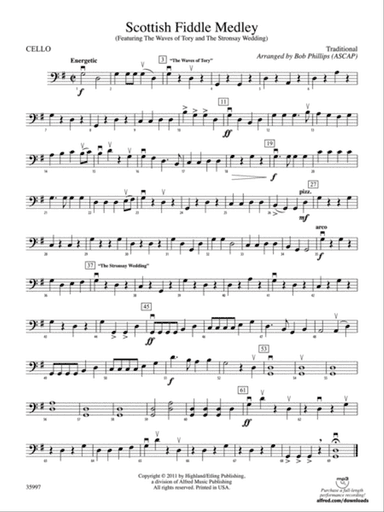Scottish Fiddle Medley: Cello