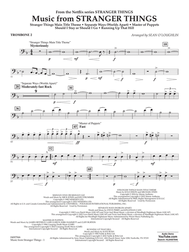 Music from Stranger Things - Trombone 2