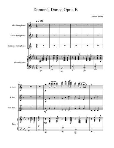 Demon's Dance: Opus B