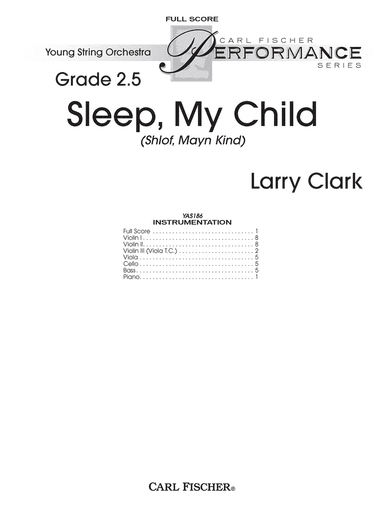 Sleep, My Child