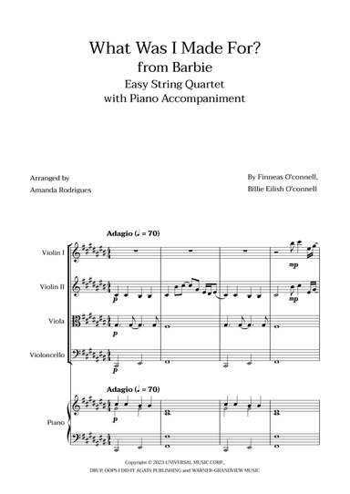 What Was I Made For?