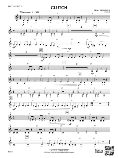 Clutch: 2nd B-flat Clarinet