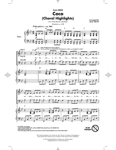 Coco (Choral Highlights)