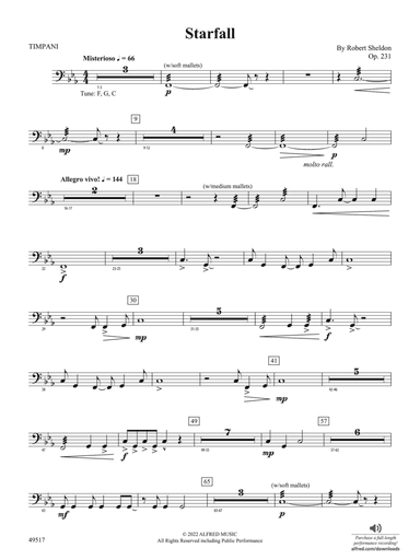 Starfall: Timpani
