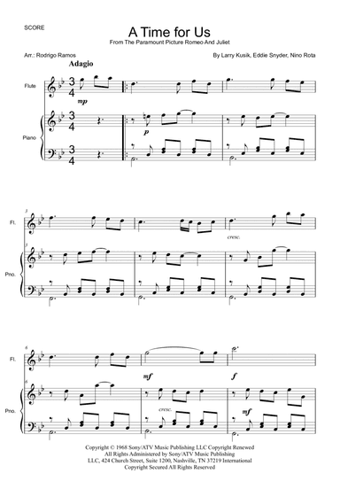 A Time For Us (love Theme)