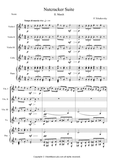 Nutcracker Op.71a - March