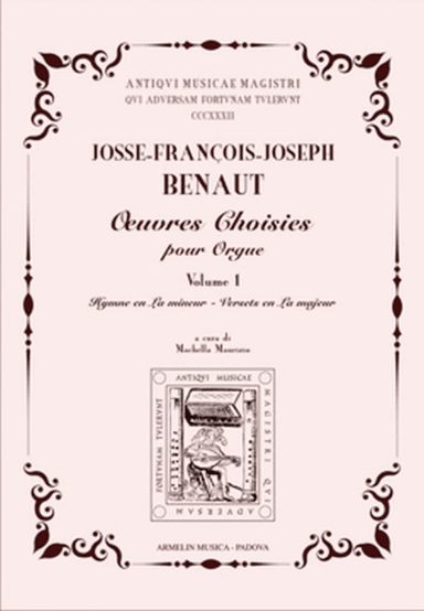 Oeuvres Choisies pour Orgue Vol. 1