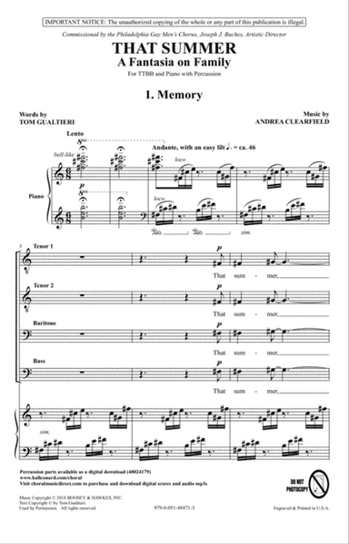 That Summer: A Fantasia On Family
