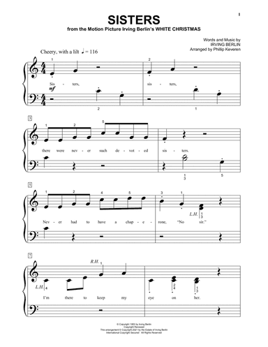 Sisters (from White Christmas) (arr. Phillip Keveren)