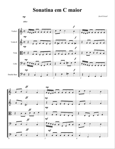 Sonatina em C maior