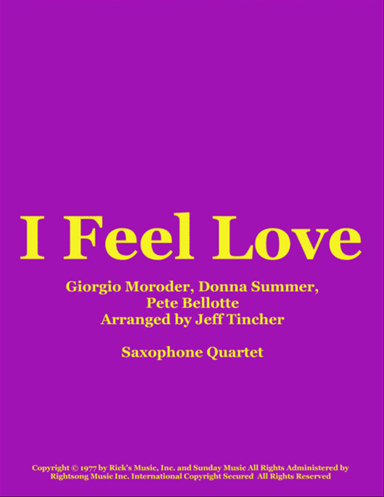 I Feel Love