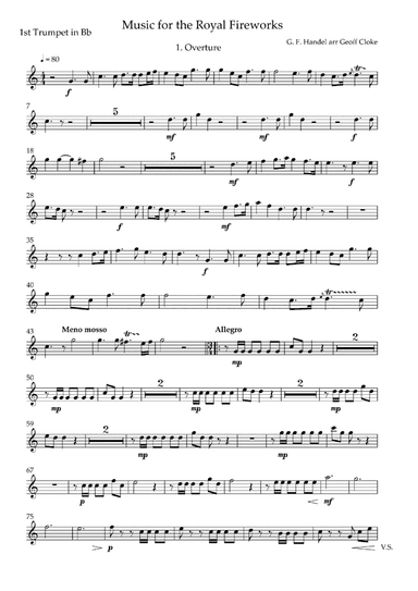 Music for the Royal Fireworks