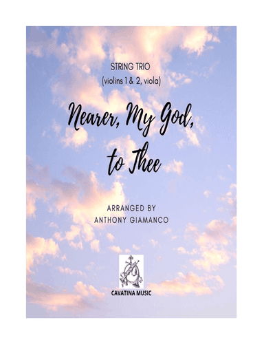 Nearer, My God, to Thee - string trio