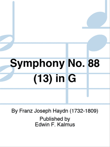 Symphony No. 88 (13) in G