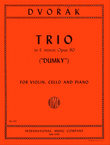 Trio in E minor, Opus 90 - 'Dumky'