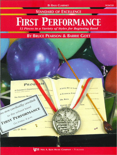 Standard of Excellence First Performance, Bass Clarinet