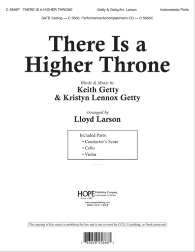 There Is a Higher Throne