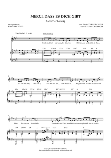 Merci, Dass Es Dich Gibt