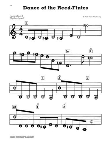Dance Of The Reed Flutes, Op. 71a (from The Nutcracker)