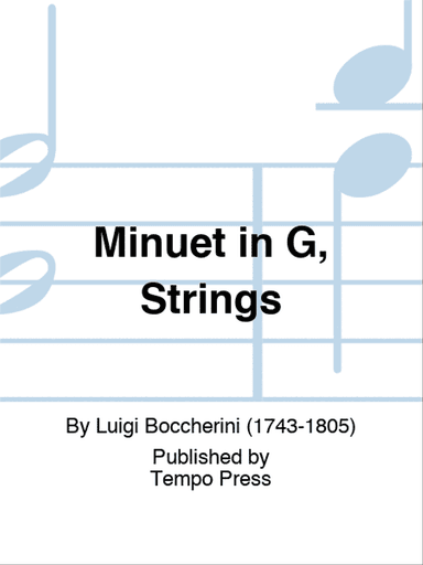 Minuet in G, Strings