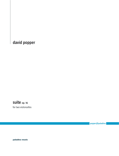Suite for Two Violoncellos (2 Cellos), Op. 16 & Tempo di Marcia, Op. 16a