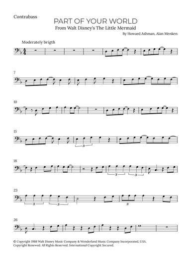 Part Of Your World (reprise)