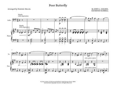 Poor Butterfly