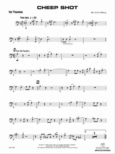 Cheep Shot: 3rd Trombone