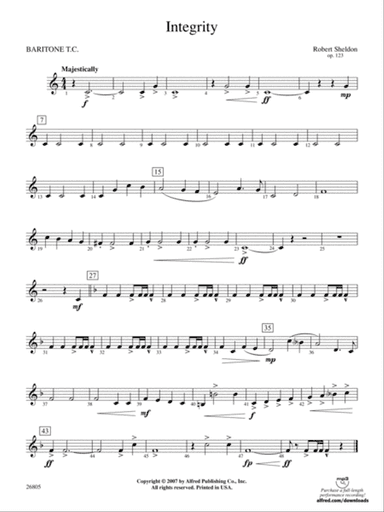Integrity: Baritone T.C.