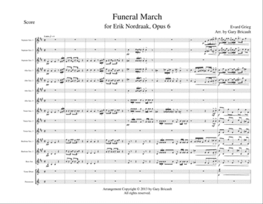 Nordraak's Funeral March - Opus 6