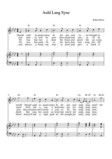 Auld Lang Syne