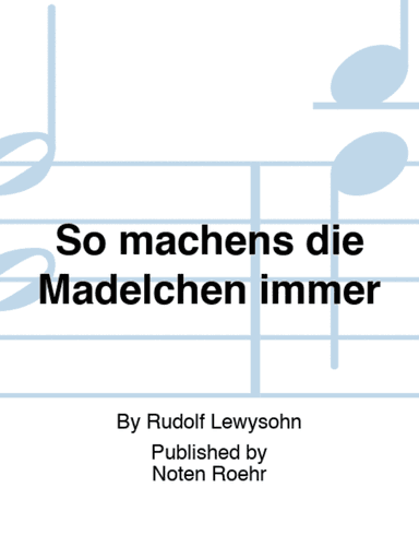 So machens die Mädelchen immer