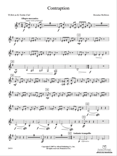 Contraption: (wp) E-flat Tuba T.C.