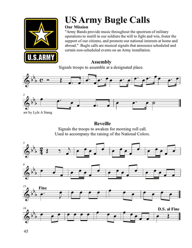 US Army Bugle Calls