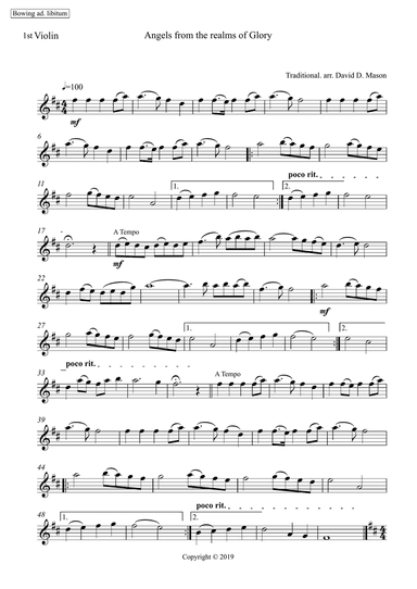 10 Christmas Carol Favourites (Violin Duets)
