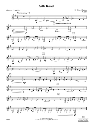Silk Road: B-flat Bass Clarinet