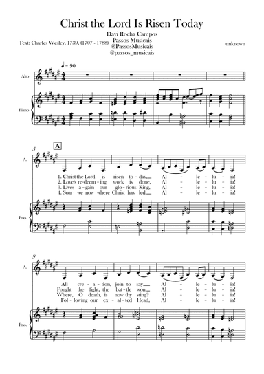 Christ the Lord is Rises today