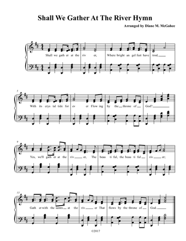 At The River (Shall We Gather At The River)