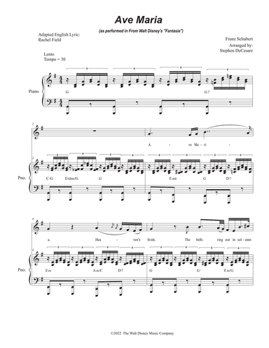 Ave Maria, Op. 52 No. 6