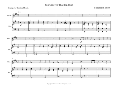 You Can Tell That I'm Irish