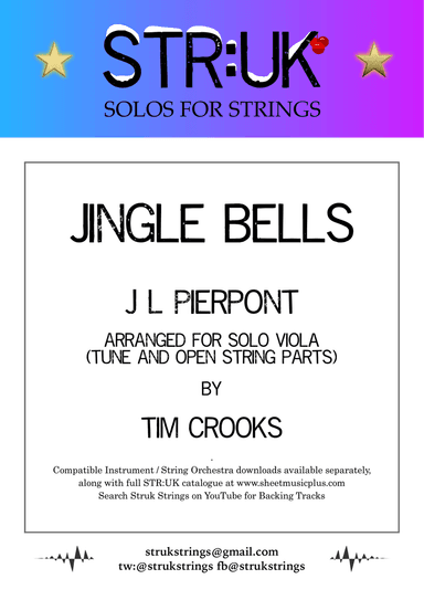 Jingle Bells (STR:UK Viola Solo)