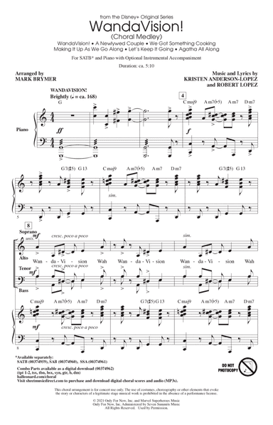 WandaVision! (Choral Medley) (arr. Mark Brymer)