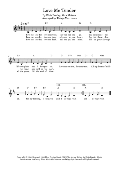 Love Me Tender