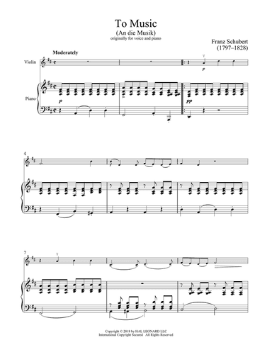 An Die Musik