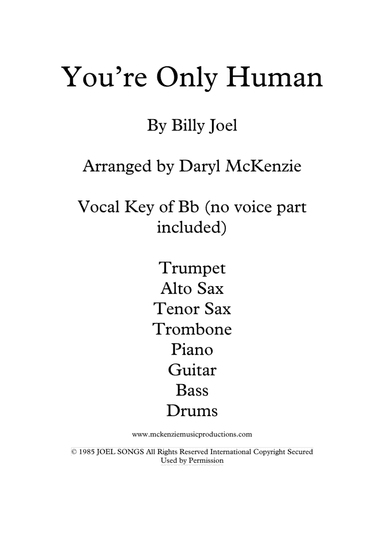 You're Only Human (second Wind)